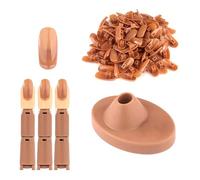 Réplicas De Manos Entrenamiento Uñas Artificiales Con Puntas Práctica Varios Tamaños Base Antideslizante Textura Realista Para Mejorar Técnicas Manicura Profesional Modelo Uñas