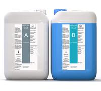 REPLISIL caucho de silicona 35 LE semiduro apto para alimentos azul, set