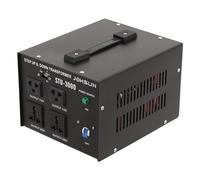 Repomanda STU-3000, Transformador de voltaje 110 V 230 V, transformador alto-abajo, convertidor de viaje con 4 enchufes, portátil para electrodomésticos de cocina, viajes en todo el mundo, 3000 VA
