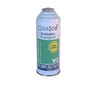 REPORSHOP - 1 Botella Gas Gasica V2 226Gr Alternativo R22, R32, R407C, R410A Freeze
