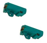 REPORSHOP - 2 Escobillas Motor Lavadora Fagor compatible con Zanussi Indesit whirlpool 4,9x13mm Faston Derecha 4.8 Original