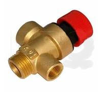 REPORSHOP - Valvula Seguridad Caldera Compatible con Ariston 3/4 3 Bares 569292