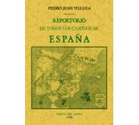 Reportorio De Todos Los Caminos De España (ed. Facsimil)