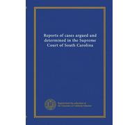 Reports of cases argued and determined in the Supreme Court of South Carolina (v.27)