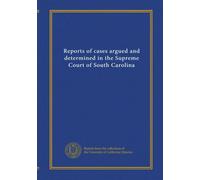 Reports of cases argued and determined in the Supreme Court of South Carolina (v.33)