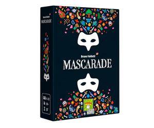 Repos, Mascarade New Edition, Board Game, Ages 10+, 4-12 Players, 30 Minutes Playing Time, Multicolor, ASMMASEN02