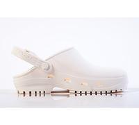 REPOSA Eco - Zuecos Mujer y Hombre en Goma Cómodos, Ligeros y Antishock para Casa, Jardinería y Bricolaje - Chanclas Mujer Anatómicas con Orificios Laterales, Correa Trasera y Efecto Antideslizante