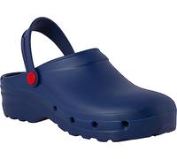 REPOSA Light Shock - Zuecos Sanitarios Mujer y Hombre en EVA, Suela Antideslizante SRC Antibacteriana y Correa, Zuecos Enfermera Anatómicos Antishock, Zapatos Sanitarios Transpirables Ultraligeros