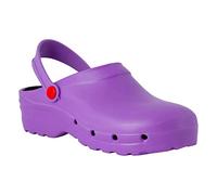 REPOSA Light Shock - Zuecos Sanitarios Mujer y Hombre en EVA, Suela Antideslizante SRC Antibacteriana y Correa, Zuecos Enfermera Anatómicos Antishock, Zapatos Sanitarios Transpirables Ultraligeros