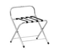 Royal Catering Soporte para Maleta, Soporte para Equipaje (Plegable, Acero Inoxidable)