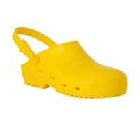 REPOSA MAX - Zuecos Sanitarios Mujer y Hombre en Goma con Suela Antideslizante SRC, Zuecos Enfermera Anatómicos con Correa Ajustable, Zapatos Sanitarios Esterilizables Antishock Transpirables Ligeros