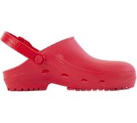 REPOSA MAX - Zuecos Sanitarios Mujer y Hombre en Goma con Suela Antideslizante SRC, Zuecos Enfermera Anatómicos con Correa Ajustable, Zapatos Sanitarios Esterilizables Antishock Transpirables Ligeros