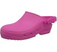 REPOSA MAX - Zuecos Sanitarios Mujer y Hombre en Goma con Suela Antideslizante SRC, Zuecos Enfermera Anatómicos con Correa Ajustable, Zapatos Sanitarios Esterilizables Antishock Transpirables Ligeros