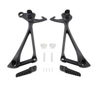 Reposa Pies Juego De Estriberas Y Soportes Para Reposapiés Pasajero Trasero Motocicleta Para 2011-2014, 2019-2020)