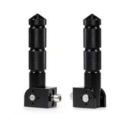 Reposa Pies Pedales universales CNC con rosca M8 de 5/16 pulg y reposapiés plegables para motocicletas, para bicicletas para ciclomotores para karts