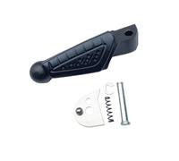 Reposa Pies Reposapiés delantero y trasero para motocicleta, soporte para pedales, compatible con modelos para 752S BJ750GS