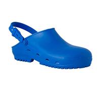 REPOSA Safe Zuecos Sanitarios, Zapatos Sanitarios Tipo Zueco, con Puntera, polímero antiestático, sin látex, capellada Superior Cerrada, Agujeros Laterales, Plantilla anatómica