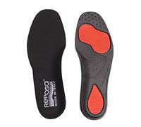 REPOSA STEP ACTIVE - Plantillas de Gel para Zapatos para Hombre y Mujer, Suelas para Zapatos de Gimnasia con Almohadillas Protectoras de Silicona en el Talón para una Postura Correcta, Made In Italy