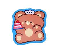 Reposa Teclado Alfombrilla de ratón para Juego de Oficina Adecuada para el y la Oficina, niños y niñas Rato Computador (Dark Blue, One Size)