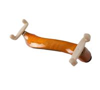Reposabrazos ajustable para violín, almohadilla para violín, soporte, esponja para violín piezas y accesorios violín (Color : 4-4 3-4 Wolf Style)