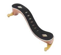 Reposabrazos Ajustable para Violn, Diseo Antideslizante, Acolchado de Espuma Ergonmico con Patrn de Vetas de Madera, para Prctica de Violn (1/4-1/2