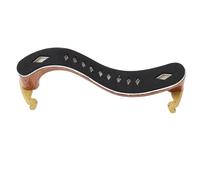 Reposabrazos Ajustable para Violn, Diseo Antideslizante, Acolchado de Espuma Ergonmico con Patrn de Vetas de Madera, para Prctica de Violn (3/4-4/4