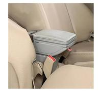 Reposabrazos Automóvil Caja De Almacenamiento Universal Para Reposabrazos Coche Contenedor Central Para Interior Coche Caja Almacenamiento Contenido(Gray)
