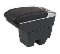 Reposabrazos Automóvil Para Toyota GR Para Yaris Para Cross 2020 2021 2022 Caja Reposabrazos Central Coche Con Almacenamiento Organizador Consola Central Puerto USB(C2 7 Usb)