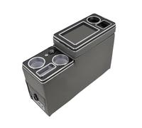 Reposabrazos Caja PARA TOYOTA PARA Senna PARA Noah PARA Estima 80/90 Juego Caja Rieles Delanteros PARA Central Apoyabrazos Negocios Generales Tienda Central Auto Reposabrazos Central(A-4TH gray)