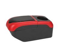 Reposabrazos Central Para KIA Para STONIC Para Rio Lx Para Cerato Accesorio De Caja Almacenamiento Para Reposabrazos Coche(Black Red)