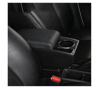 Reposabrazos Central Para Mazda 2 Para CX-3 Accesorios De Decoración Interior Reposabrazos Central Del Asiento Caja De Almacenamiento Con Portavasos Accesorio Caja Apoyabrazos(A1 Black Line)