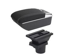 Reposabrazos Central Para MINI Para Cooper R50 R52 R53 R56 R57 R58 F55 F56 F57 Para Countryman R60 F60 Reposabrazos Central Caja De Almacenamiento Apoyabrazos Central(D white line 7USB)