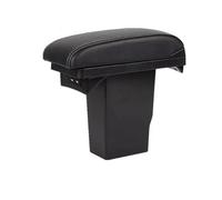 Reposabrazos Central Para Peugeot 2008 2012-2018 Caja Apoyabrazos Piezas Reequipamiento Detalles Caja Almacenamiento Central Caja Reposabrazos(A Black white 3USB)