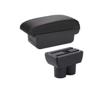 Reposabrazos Central Para Suzuki Para Jimny 1999 2000 2001 2002 2003-2017 Caja Apoyabrazos Piezas Reacondicionamiento Apoyabrazos Automóvil Caja Almacenamiento Brazos Caja Reposabrazos(B1 Black red 3U