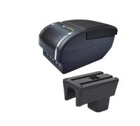 Reposabrazos Central Para Suzuki Para Swift 2005-2024 Accoudoir De Voiture Boîte D'accoudoir Accessoires Détails Intérieurs Rangement Auto Apoyabrazos(E black line 9USB)