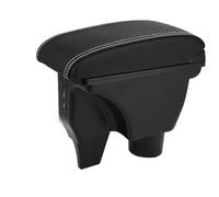 Reposabrazos Central Para TOYOTA Para Yaris Para Vitz Reposabrazos Caja Reposabrazos Interiores Caja De Almacenamiento Piezas De Modernización Apoyabrazos Consola(B3Genuine leather 3USB)