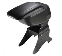 Reposabrazos central universal consola central de piel sintética caja de almacenamiento negro A B C G H J CC 3 4 5 6 7 Autohobby