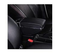 reposabrazos coche Compatible con Mazda Para CX-3 2014-2019, caja de almacenamiento doble capa para el reposabrazos la consola central portavasos, cenicero y puerto USB