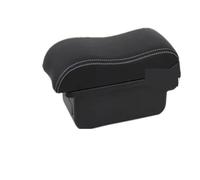 reposabrazos coche Para Opel Para Corsa 2019 2020 2021 2022 2023 2024 Compartimento Reposabrazos Coche Accesorios Reequipamiento Dedicados(A2 white line NO USB)