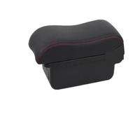 reposabrazos coche Para Opel Para Corsa 2019 2020 2021 2022 2023 2024 Compartimento Reposabrazos Coche Accesorios Reequipamiento Dedicados(A2 red line NO USB)