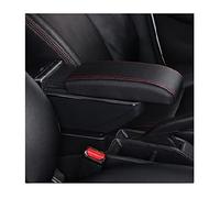 Reposabrazos Coche Para Opel Para Corsa D Caja Almacenamiento Central Para Coche Portavasos Cenicero Accesorios Piezas Interiores Detalles Modificación(D Styke Black Red)