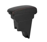 Reposabrazos Coche Para Perodua Para Bezza Compartimento Almacenamiento Para Consola Central Interior Accesorios Decoración Para Coche Piezas Automóvil(A2 Black line NO USB)