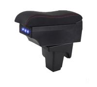 reposabrazos coche Reposabrazos Para Ford Para Focus 3 Mk3 2010-2016, caja de almacenamiento central con interfaz USB
