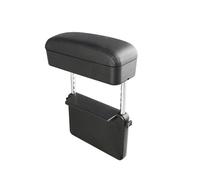 Reposabrazos Coche Soporte Para Reposabrazos, Almohadilla Extensor Con Consola Organizador Almacenamiento Caja Descanso Altura Ajustable, Accesorio(Black 1pc)