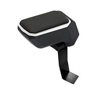 Reposabrazos con patas de acero para CLIO V - Reposabrazos de consola central con ribete gris - Caja de almacenamiento ajustable - Fácil instalación