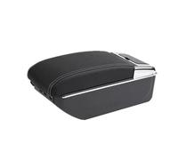 Reposabrazos Consola Central Reposabrazos Central Para Peugeot 207 CC Compartimento Almacenamiento Interior Accesorios Actualización Dedicados(D white line 7USB)