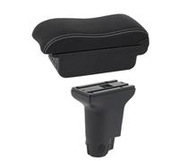 Reposabrazos Consola Central Reposabrazos Para Fiat Para CRONOS Caja De Almacenamiento Central Para Coche Accesorio Mejora Del Interior(B2 white line 3USB)