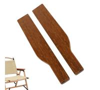 Reposabrazos de asiento de madera - Soporte de riel ancho pulido de 40 cm, cambio de asiento plegable | Accesorio multifuncional para acampar para bordes pulidos, por lo que se ajusta