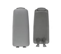 Reposabrazos de coche de cuero sintético for Audi A4, B6, B7 (2000-2009), 2 unidades, compatible con consola central, caja de almacenamiento, tapa, accesorios 8E0864245E(Gary (2pc))