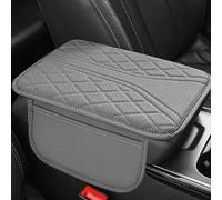Reposabrazos de coche para Ferrari 296 | 12Cilindri | Amalfi | Daytona SP3 | F80 | Purosangue | Roma | SF90, Memory Foam Protector con Organizador Bolsillos Protector de Reposabrazos, C Grey